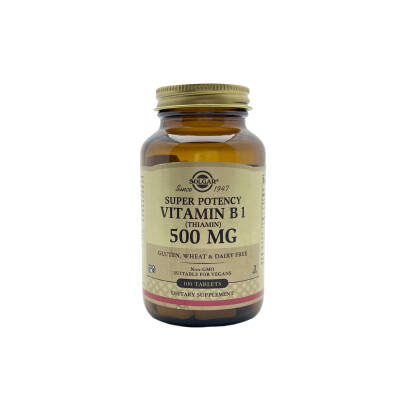 SOLGAR VIT B1 THIAMIN 500MG N100 TB