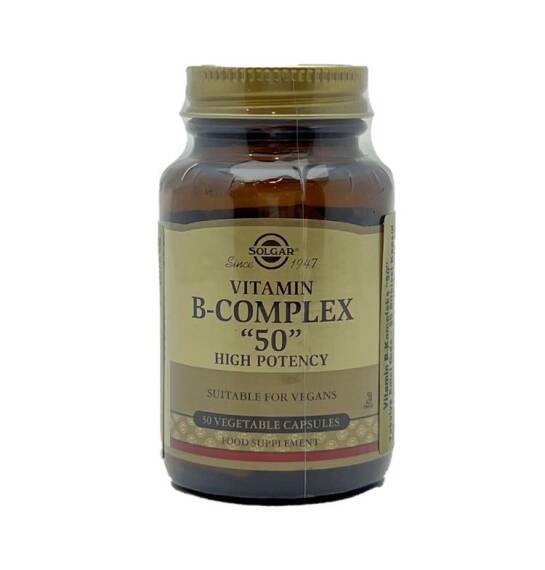 Solgar Vitamin B-complex 50 mg N50 kap - 1