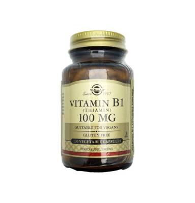 Solgar Vitamin B1 thiamin 100 mg N100 tab - SOLGAR