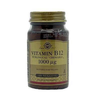 Solgar Vitamin B12 1000 mg N100 tab - SOLGAR