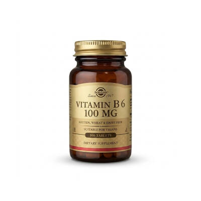 SOLGAR VITAMIN B6 100MG N100 TB