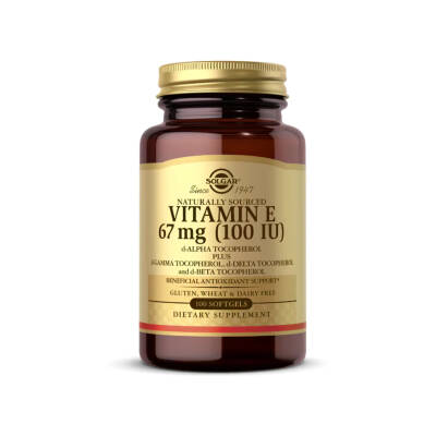 SOLGAR VITAMIN E 67MG 100IU N100 - 