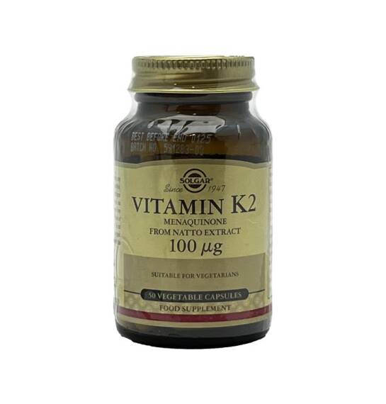 Solgar Vitamin K2 100 mg N50 kap - 1