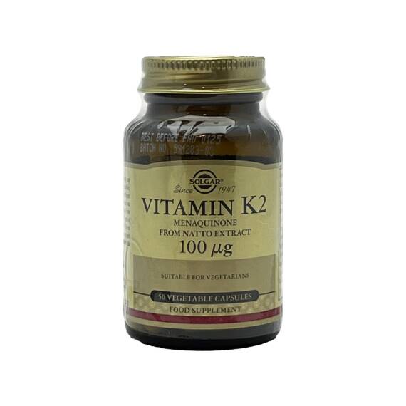 Solgar Vitamin K2 100 mg N50 kap - 1