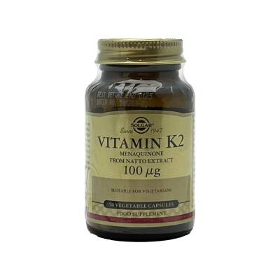 Solgar Vitamin K2 100 mg N50 kap - SOLGAR