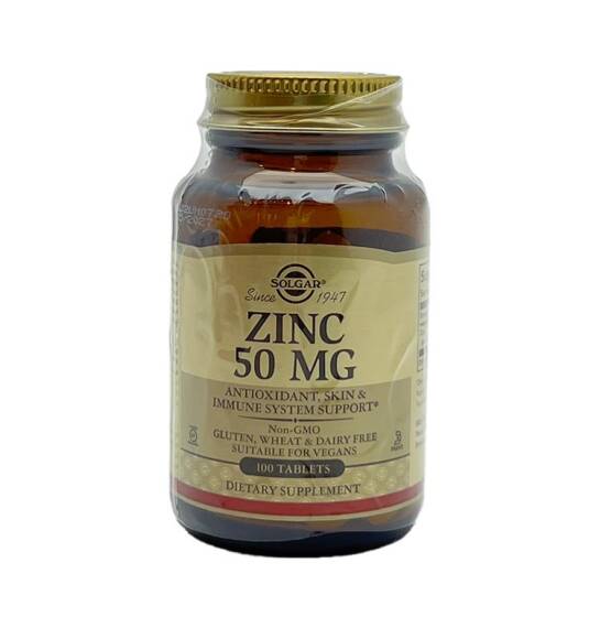 Solgar Zink 50 mg N100 tab - 1