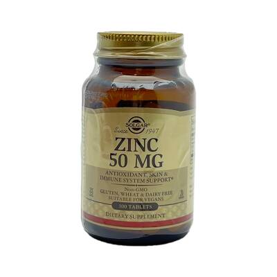 Solgar Zink 50 mg N100 tab - SOLGAR