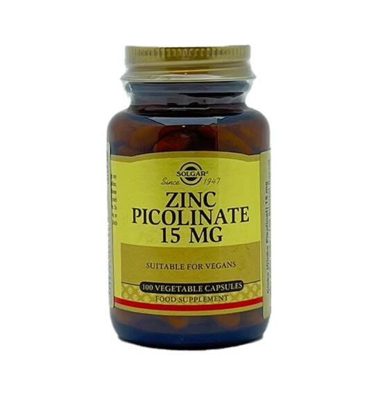 Solgar Zink picolinate 15 IU N100 tab - 1