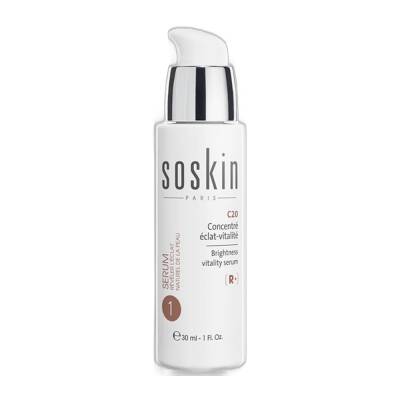 SOSKIN 0362 HYDRAGLOW C20 BRIGHTNESS VITALITY SERUM 30ML - SOSKIN
