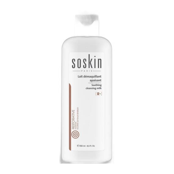 SOSKIN 0553 SOOTHING CLEANSING MILK R+ 250ML - 1