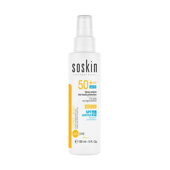 SOSKIN 1147 SPF50+ LACTE SUN SPRAY VERY HIGH PROTECTION LOW-TOX 150ML - 1