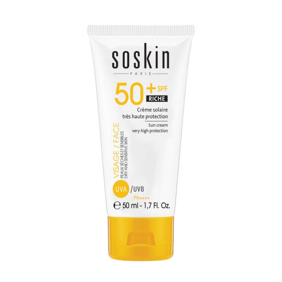 SOSKIN 1734 SPF50+ RICH SUN CREAM VERY HIGH PROTECTION 50ML - 1