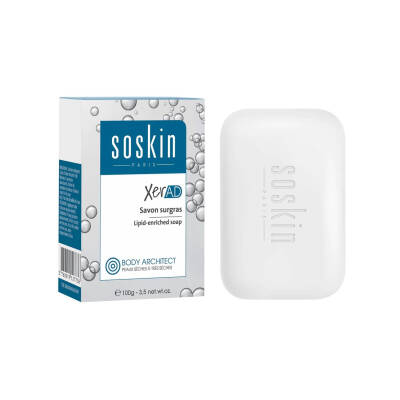 SOSKIN 7736 XERA D LIPID-ENRICHED SOAP 100GR - SOSKIN