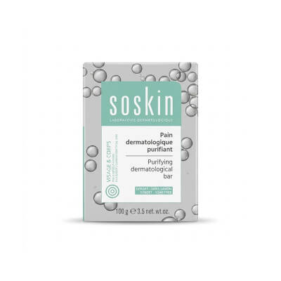 SOSKIN 7743 PURIFYING DERMATOLOGICAL BAR 100GR - 