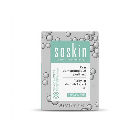 SOSKIN 7743 PURIFYING DERMATOLOGICAL BAR 100GR - 1