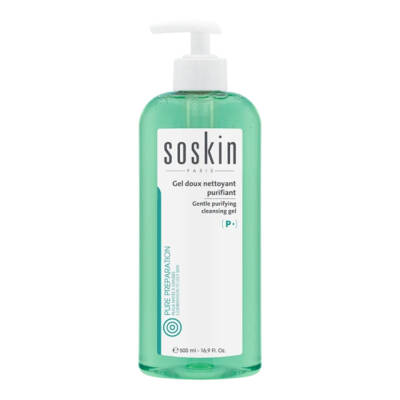 SOSKIN 9204 GENTLE PURIFYING CLEANSING GEL P+ 500ML - 