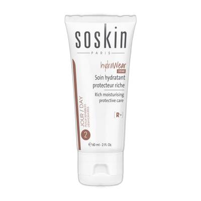 SOSKIN 9471 HYDRAWEAR CREME RICH MOISTURISING PROTECTIVE CARE JOUR/DAY 2 60ML - 