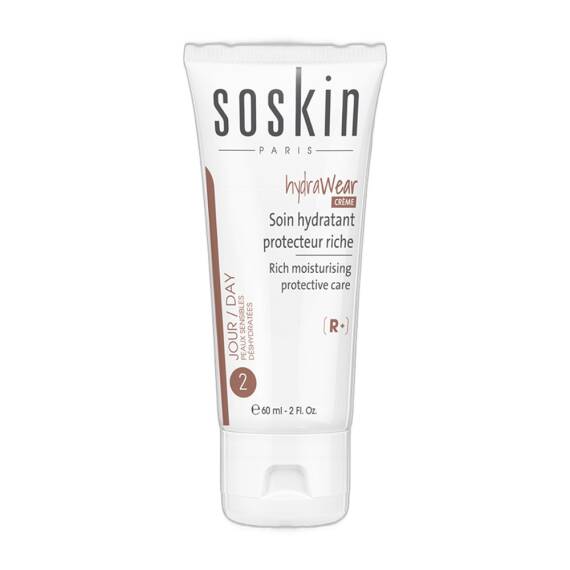 SOSKIN 9471 HYDRAWEAR CREME RICH MOISTURISING PROTECTIVE CARE JOUR/DAY 2 60ML - 1