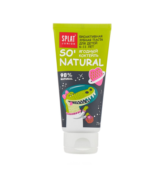 Splat Natural uşaqlar üçün diş məcunu 55 ml - 1