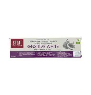 SPLAT SENSITIVE WHITE D/M 100ML 8473 - 1