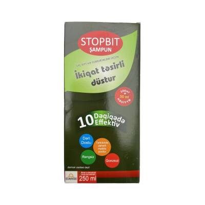 Stopbit 250 ml şampun - 