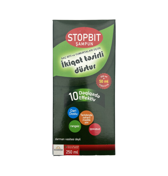 Stopbit 250 ml şampun - 