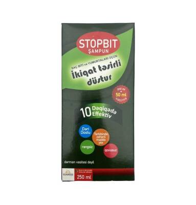 Stopbit 250 ml şampun - 