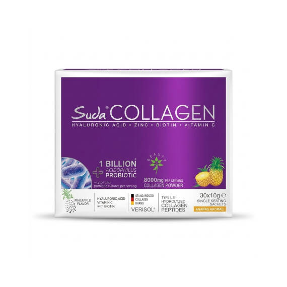 SUDA COLLAGEN MEYVELI 8000ML N30 SHOTS 4383 - 1