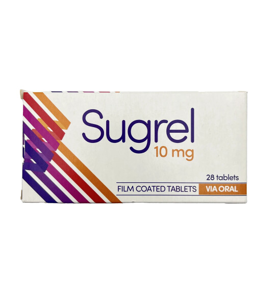 SUGREL 10MG N28 TB - 