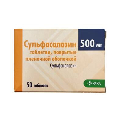 SULFASALAZIN 500MG N50 TB - 