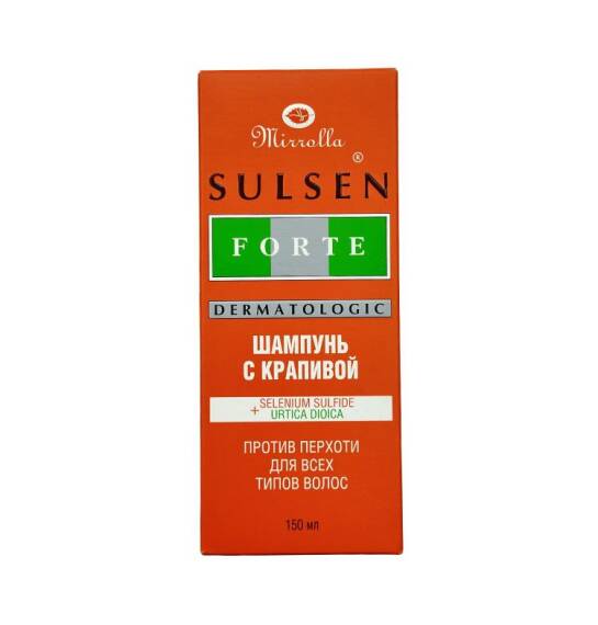 Sulsen forte 2% -li Gicitkənli kəpək əleyhinə şampun 150 ml - 1