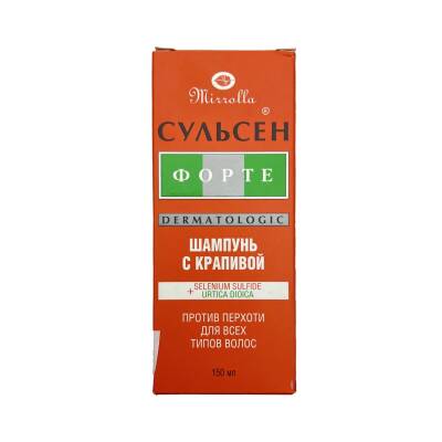 Sulsen forte 2% -li Gicitkənli kəpək əleyhinə şampun 150 ml - SULESENA