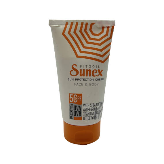 Sunex Sun Protection Cream SPF 50 Face and Body, 150 ml - 1