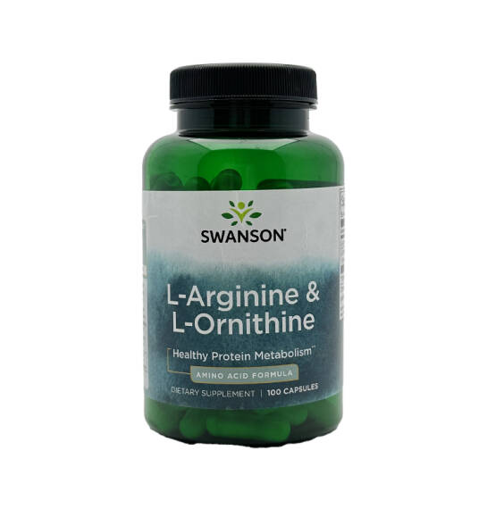 SWANSON L-ARGININ-L-ORNITHIN N100 KAPS - 1