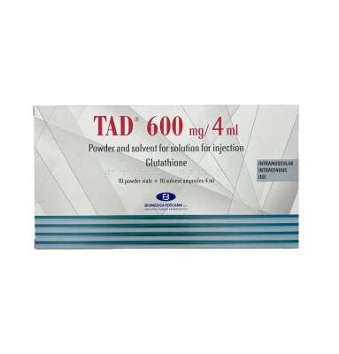 TAD 600MG 4ML N10 FLK - 
