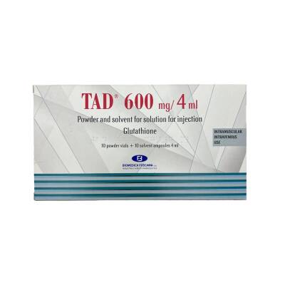 TAD 600MG 4ML N10 FLK - 