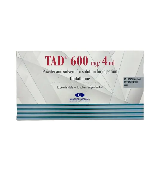 TAD 600MG 4ML N10 FLK - 1