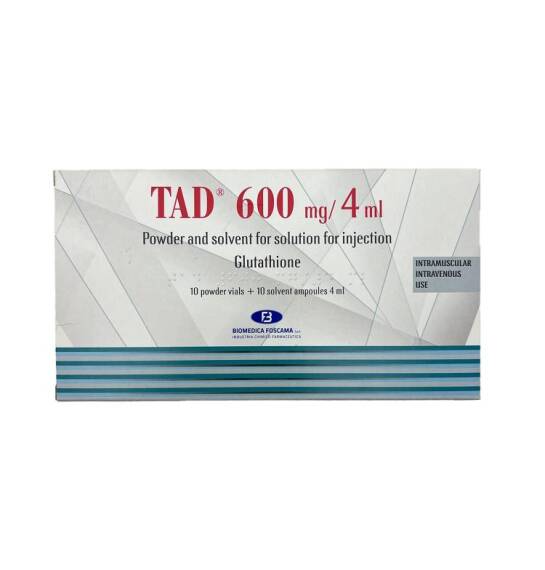 TAD 600MG 4ML N10 FLK - 1