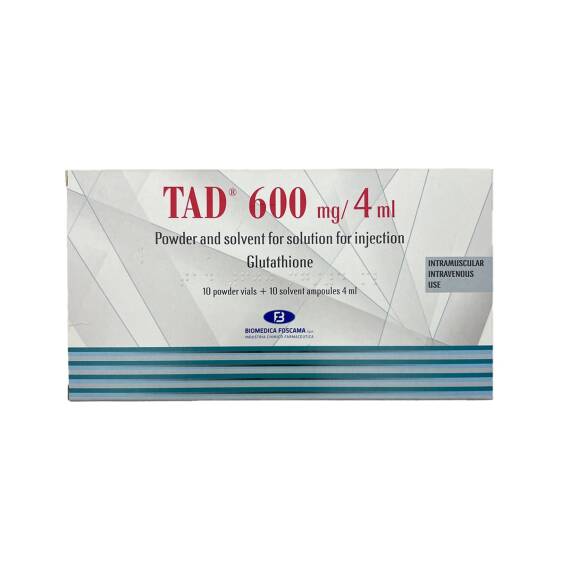 TAD 600MG 4ML N10 FLK - 1