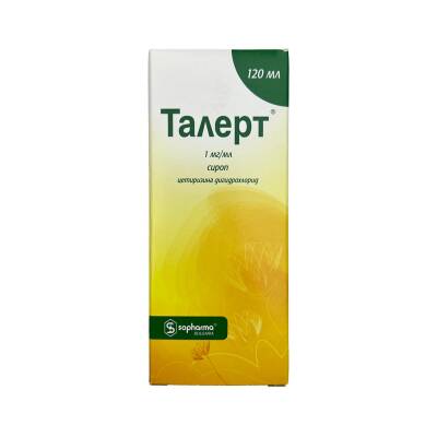 TALERT 1MG 120ML SUSP - 