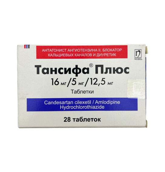 TANSIFA PLUS 16MG/5MG/12,5MG N28 TAB - 