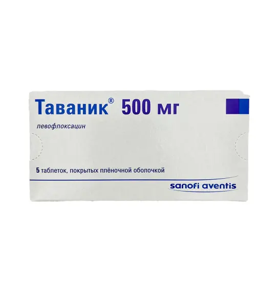 TAVANIK 500MG N5 TB - 1