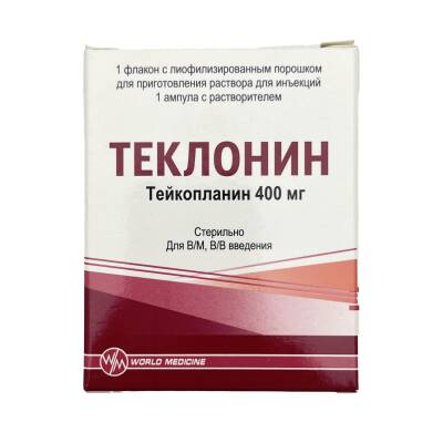 TEKLONIN 400MG N1 FLK - 