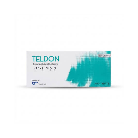 TELDON 80/10/12.5MG N30 TAB - 1