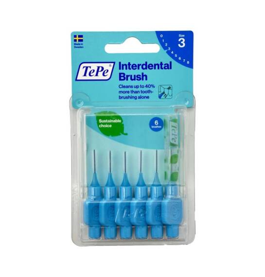 Tepe İnterdental blue diş arası fırça 0,6 mm - 1