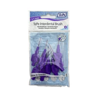 TEPE INTERDENTAL BRUSHES PURPLE 1,1 MM 279 - TEPE