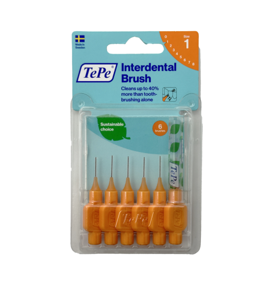 Tepe İnterdental orange diş arası fırça 0,45 mm - 1