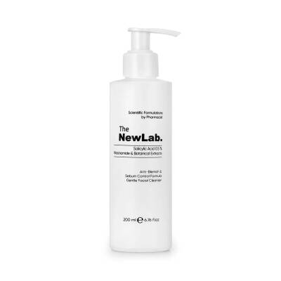 THE NEWLAB.0183 SALICYLIC ACID 0,5%NIACINAMIDE BOTANICAL EXTRACTS GENTLE FACIAL CLEANSER 200ML - THE NEWLAB