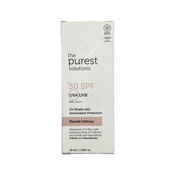 THE PUREST 1687 50+SPF BLEMISH DEFENSE 50ML - 1
