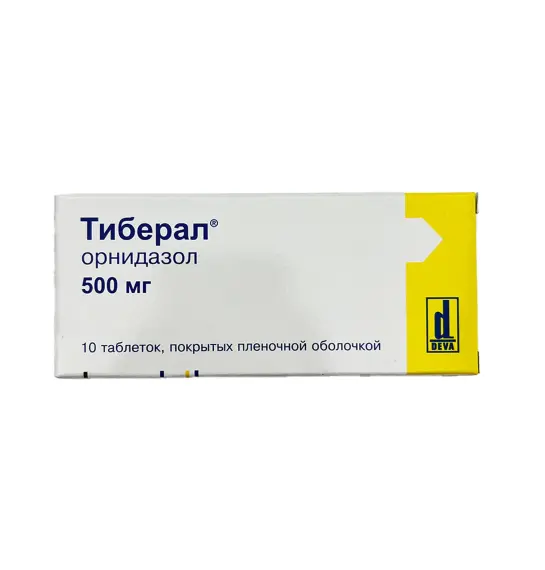 TIBERAL 500MG N10 TB - 1